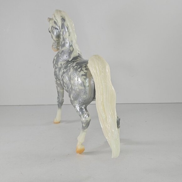 Breyerfest Celebration Model Horse 2014 Silver Filigree Sherman Morgan #711179 - Picture 7 of 9